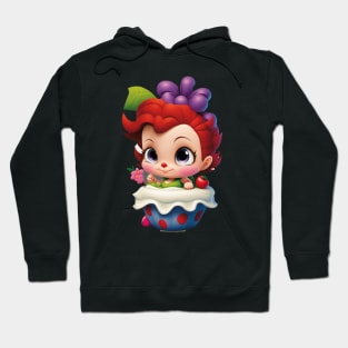 Cupcake Chibi Delight Hoodie